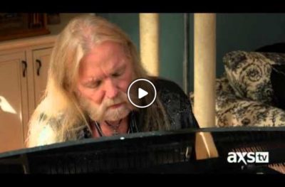Gregg Allman plays “Oncoming Traffic for Dan Rather