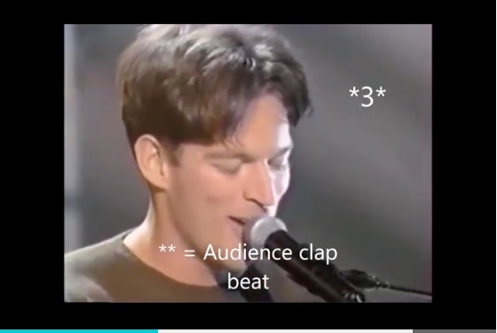Harry Connick Jr. Rhythmic Displacement Explanation
