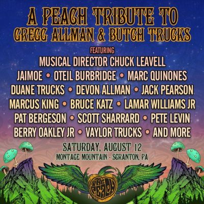 Chuck Leavell Leading Tribute to Butch Trucks and Gregg Allman at Peach Festival