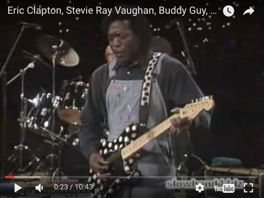 Eric Clapton, Stevie Ray Vaughan, Buddy Guy, Jimmie Vaughan, Robert Cray - Sweet Home Chicago - 1990