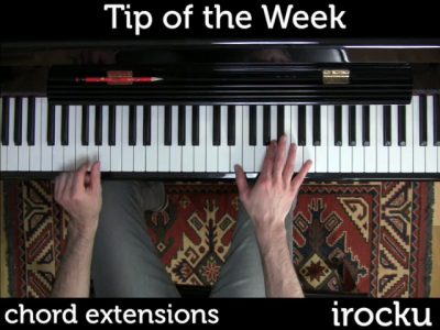 IROCKU Piano Tips – Chord Extensions