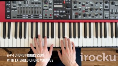 IROCKU Piano Tips – ii-V-I Progression with Extended Chord Voicings