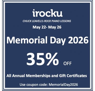Celebrate Memorial Day. Save 35% on an Annual IROCKU Membership.